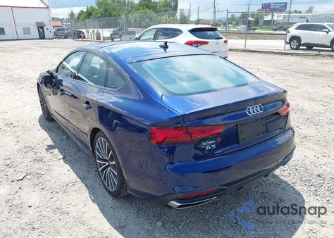 2022 Audi A5 Sportback Prestige 40 Tfsi Quattro S Tronic from USA, damaged, VIN WAUBBCF52NA038450